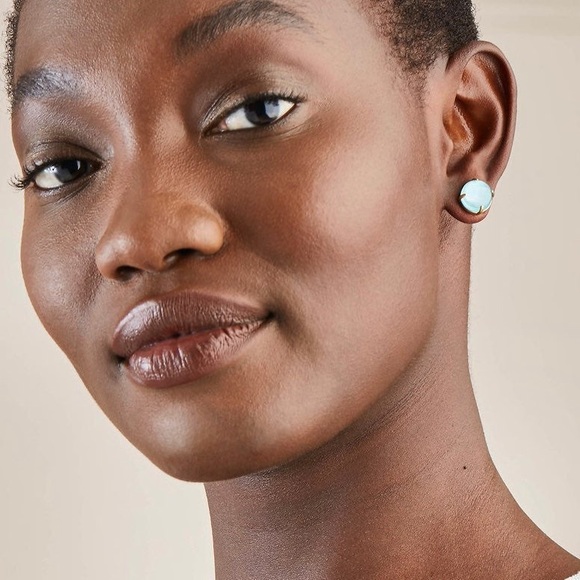 Stone Linear Earrings - Picture 6 of 8